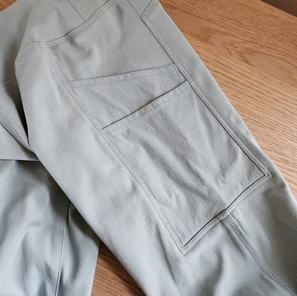 Carhartt Women’s Utility Work Leggings Size S Regular Blue Sage Cargo Pockets - Picture 7 of 10